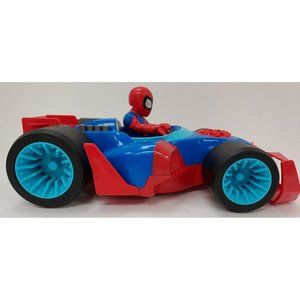 Spiderman Figure with Car
